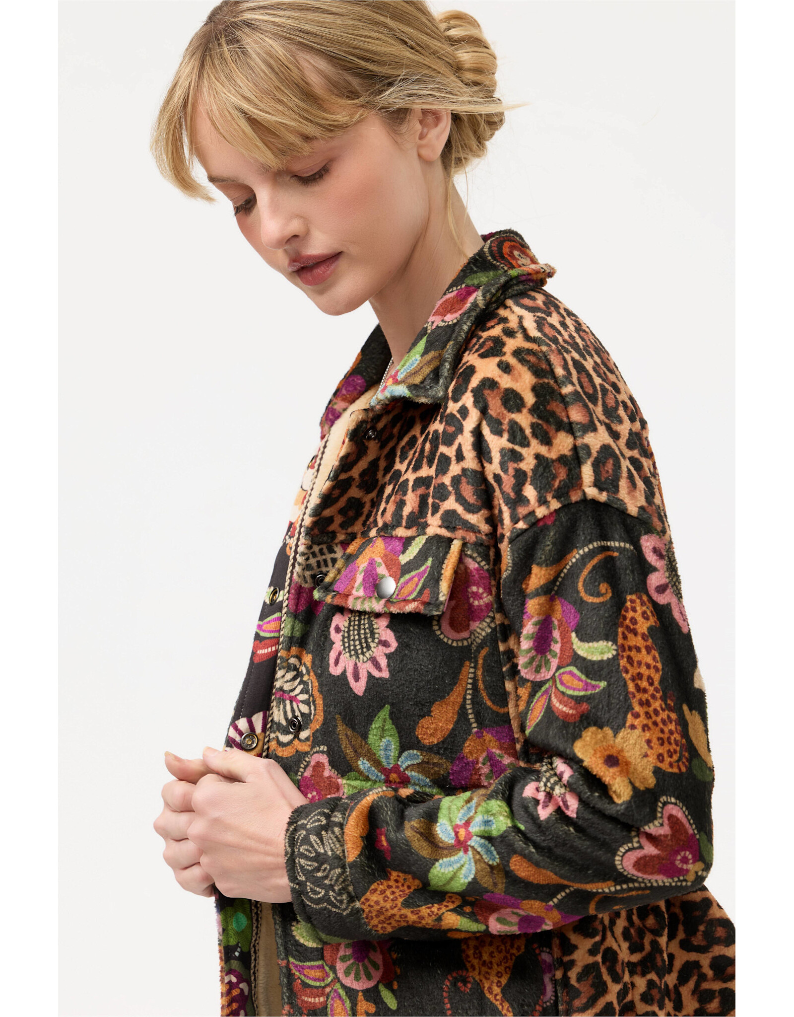 Johnny Was Johnny Was Amelie Sherpa Trucker Jacket - Maxima