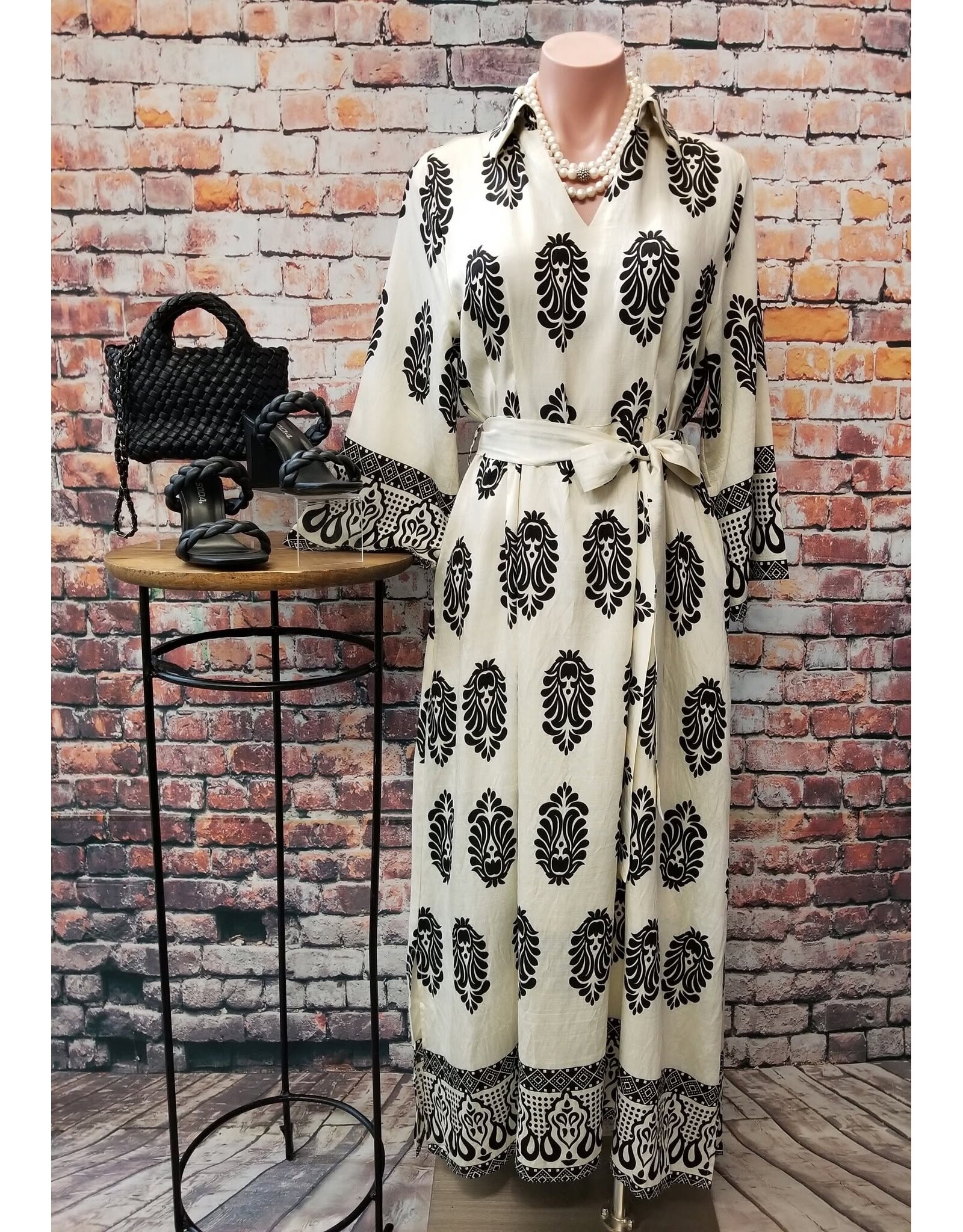 Adelaide Block Print Dress