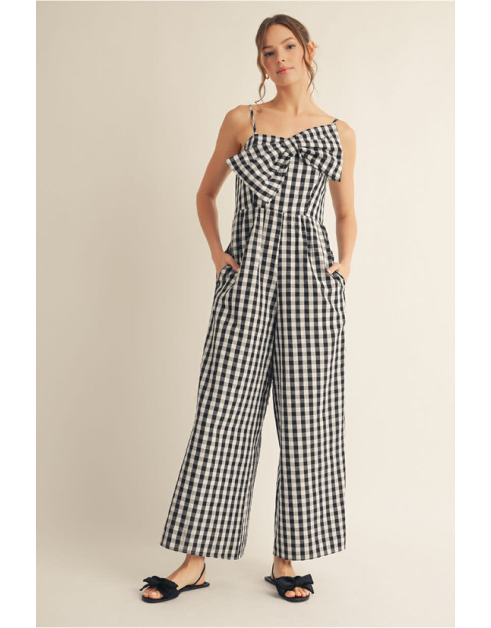 Isola Bella Gingham Jumpsuit
