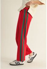 Regina Red Athletic Style Pants