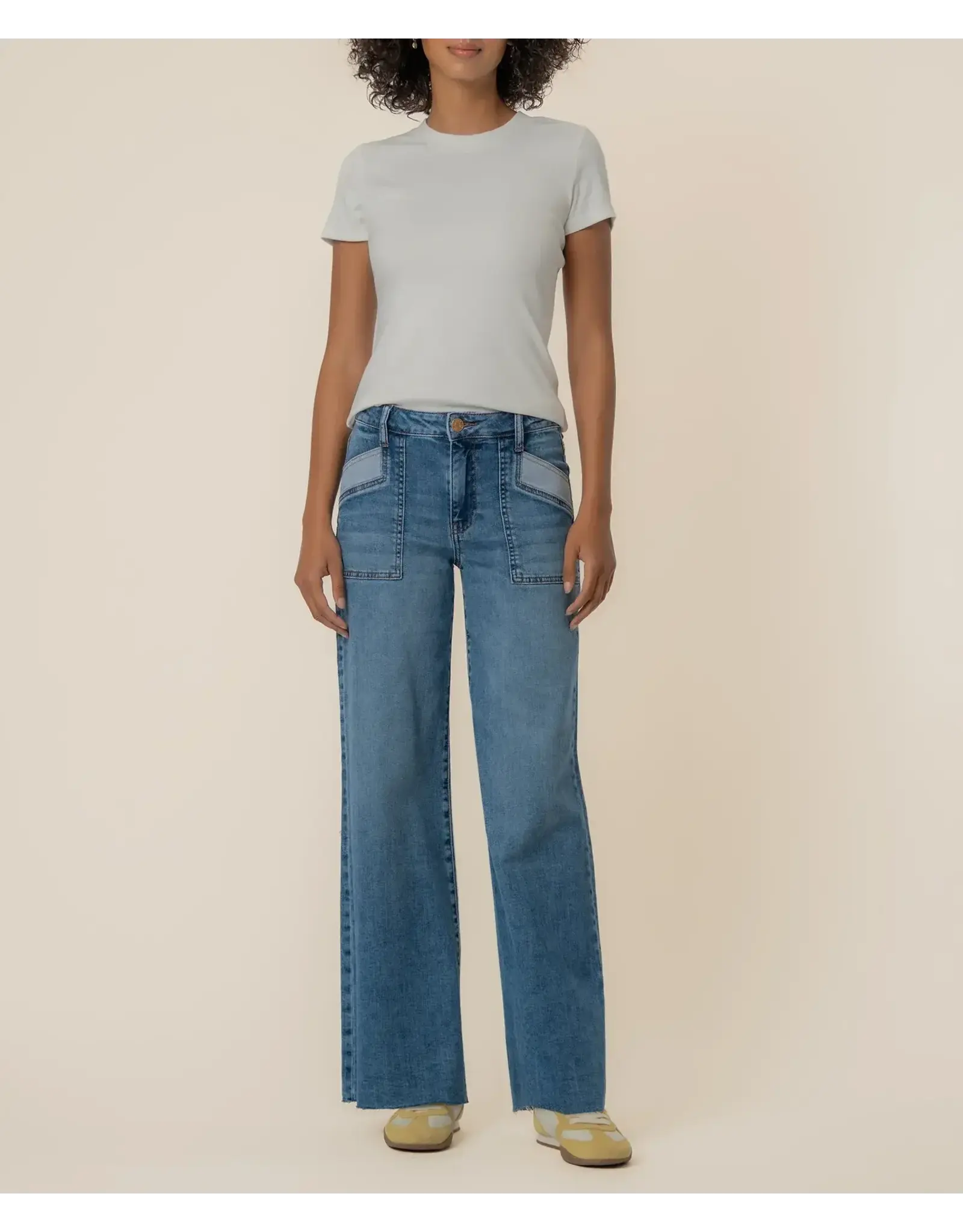 Kut from the Kloth / STS Blue KUT Maya High Rise Wide Leg Success