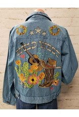Wild West Embroidered Denim Jacket