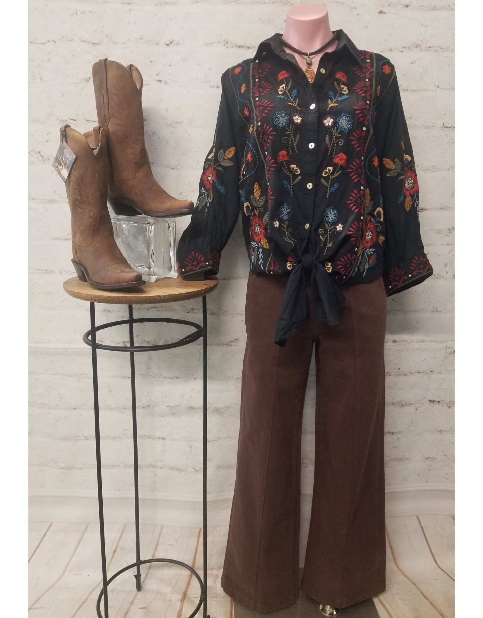 Kyla Seo Jules Blouse Black