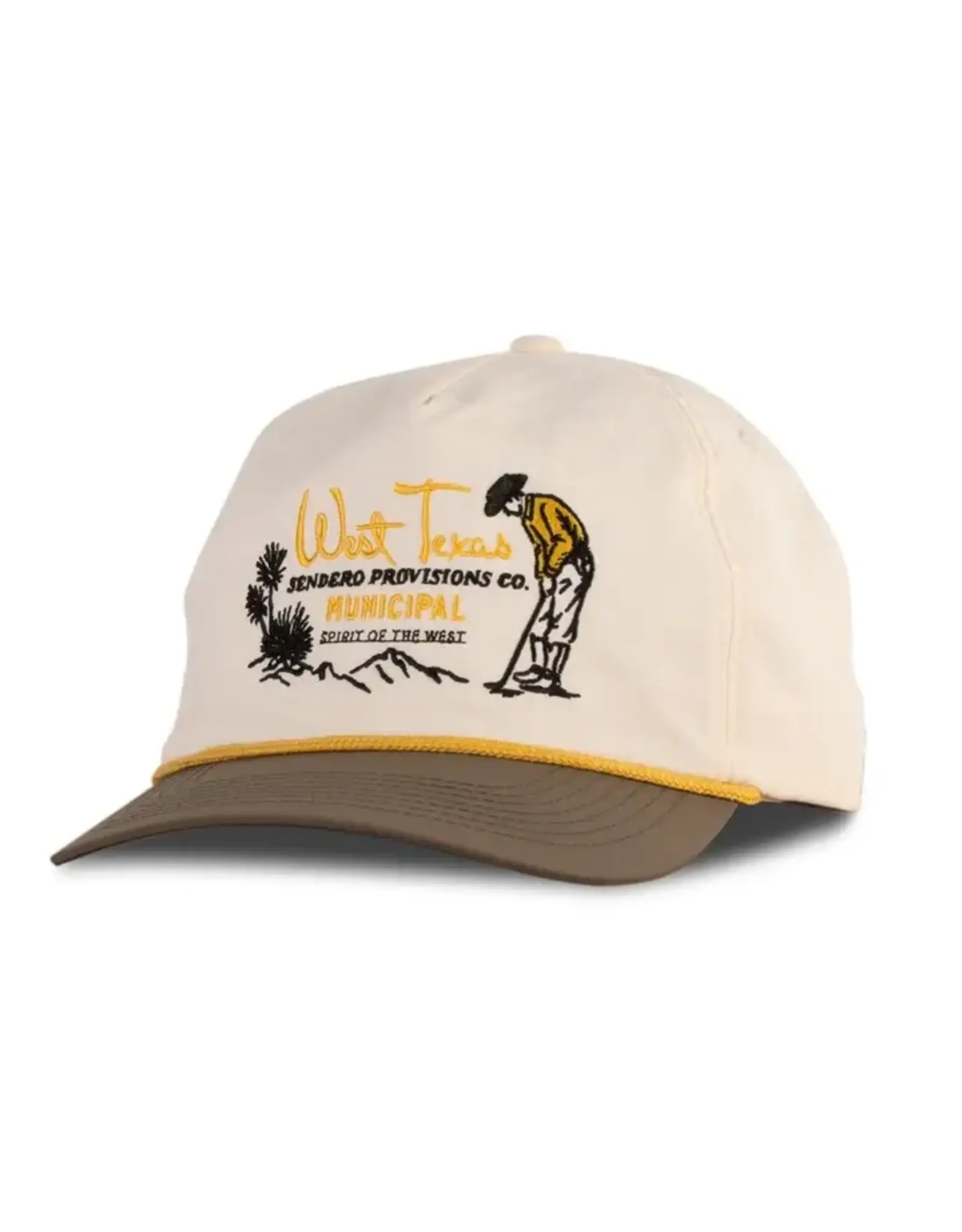 Sendero West Texas Municipal Hat Cream/Brown