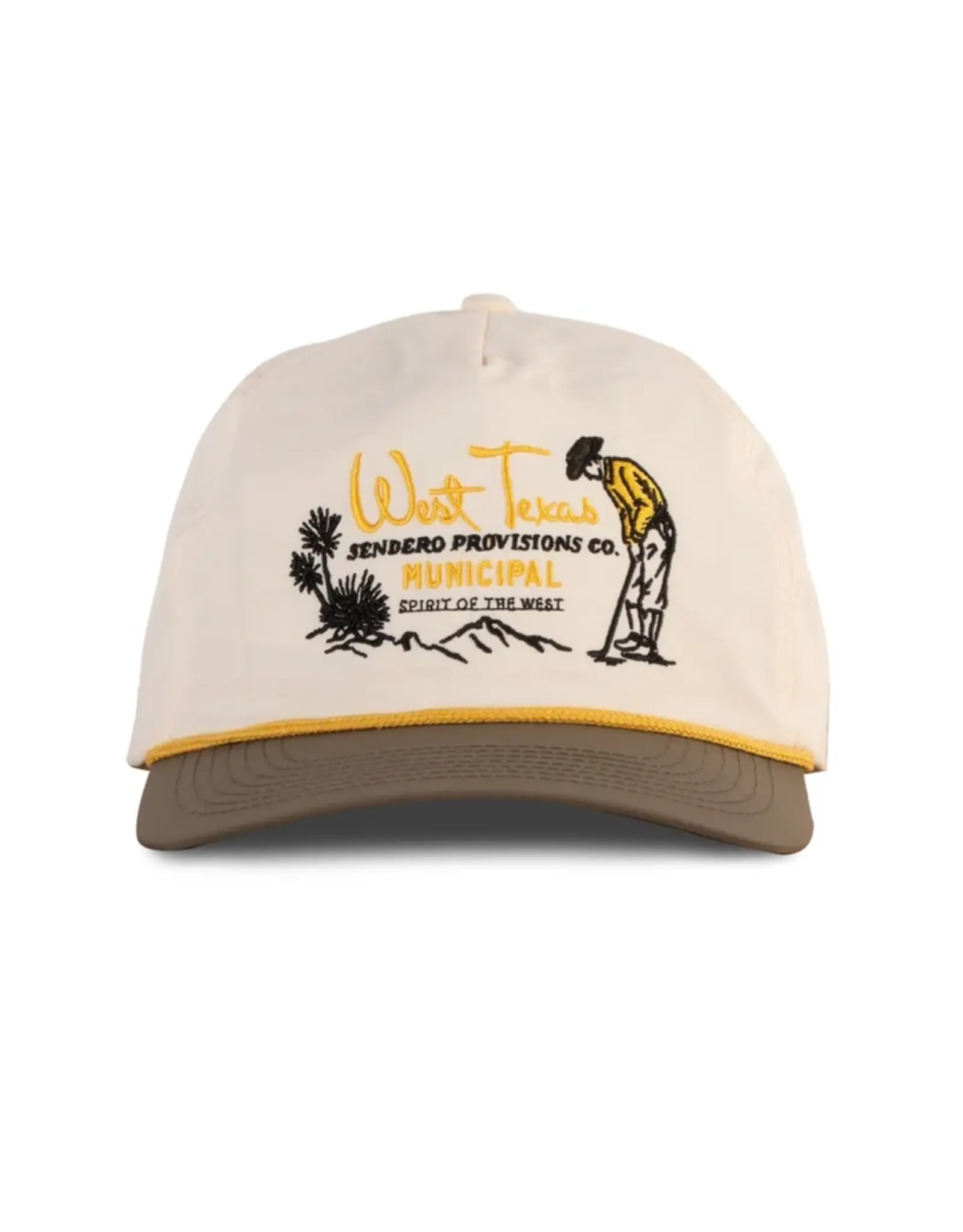 Sendero West Texas Municipal Hat Cream/Brown