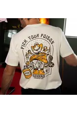 Sendero Pick Your Poison T Shirt Vintage White