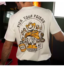 Sendero Pick Your Poison T Shirt Vintage White