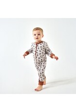 Burlebo Burlebo Baby Zip Up Ducks and Dogs