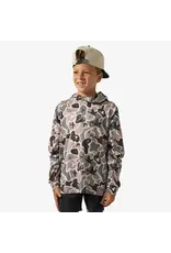 Burlebo Burlebo Youth Performance Hoodie Mallard Mayhem Camo