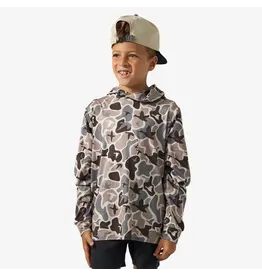 Burlebo Burlebo Youth Performance Hoodie Mallard Mayhem Camo