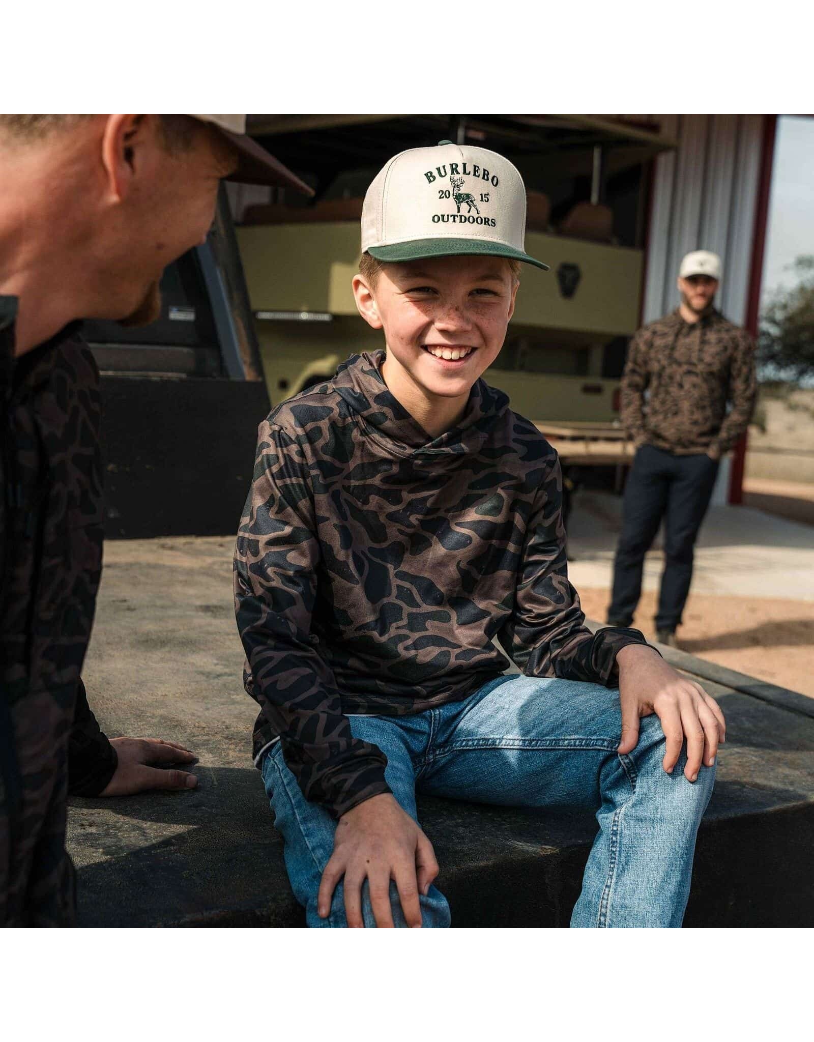Burlebo Burlebo Youth Performance Hoodie Bendita Camo