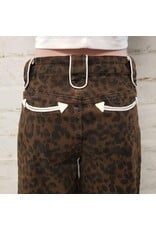 Howdy Hanny Leopard Wide Leg Jeans