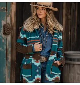 Tasha Polizzi Tasha Polizzi Brynn Jacket Teal