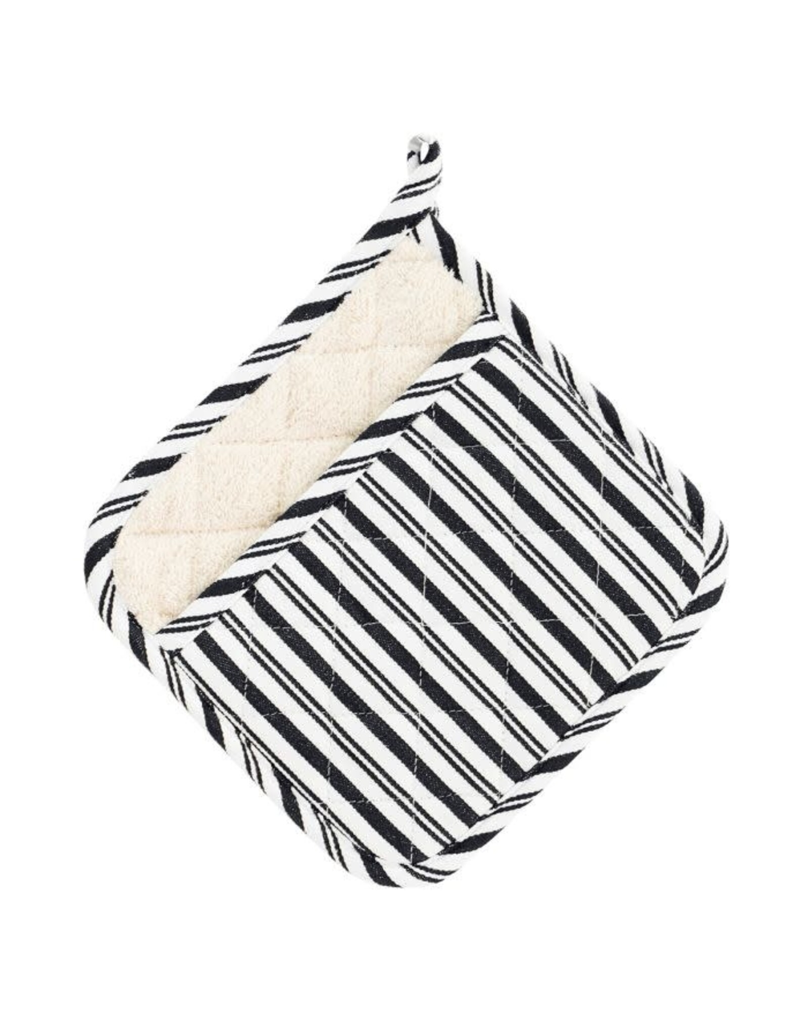 Mrs. Anderson's Baking Black Cotton Pot Holder