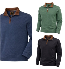 Mens Cashmere Soft Touch 1/4 Zip Sweater