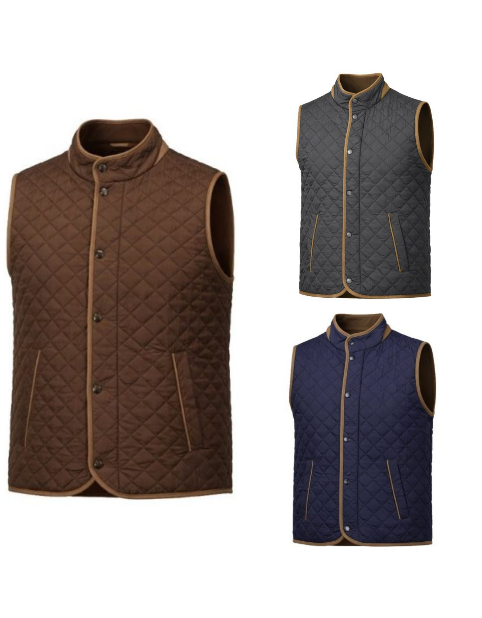 Mens Country Quilted Vest