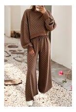 Holly Chocolate Polka Dot Set