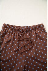 Holly Chocolate Polka Dot Set