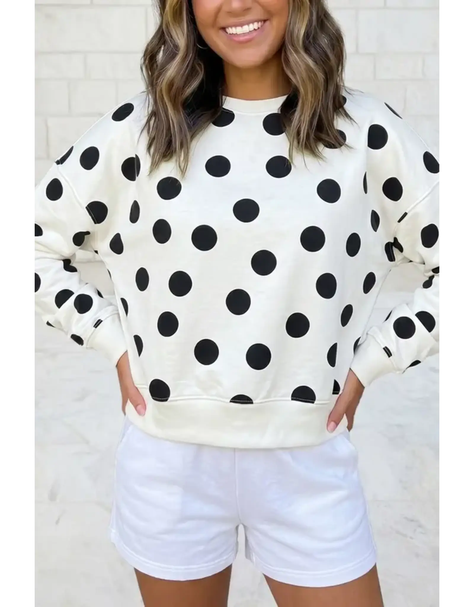 Dalmatian Polka Dot Sweatshirt