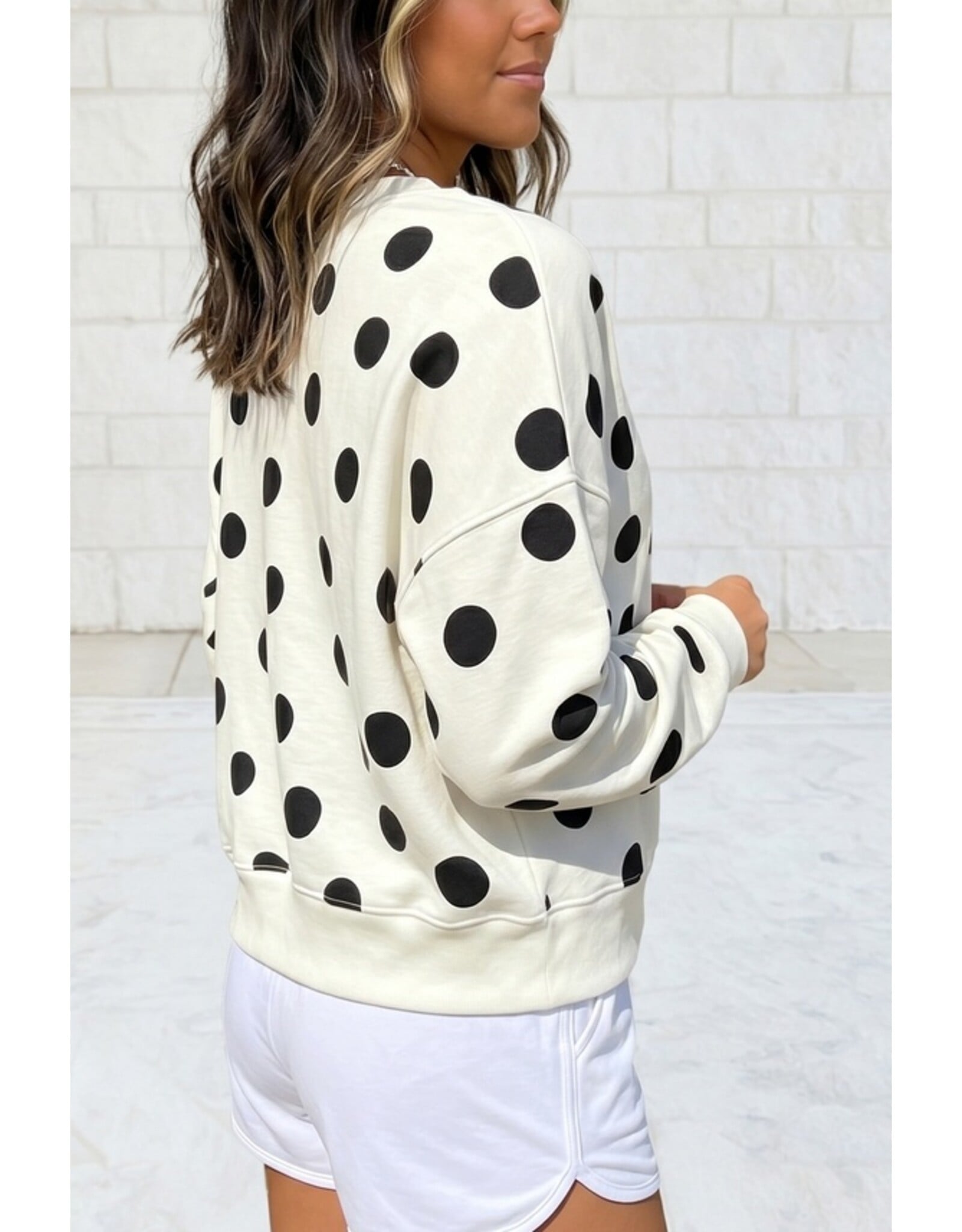 Dalmatian Polka Dot Sweatshirt