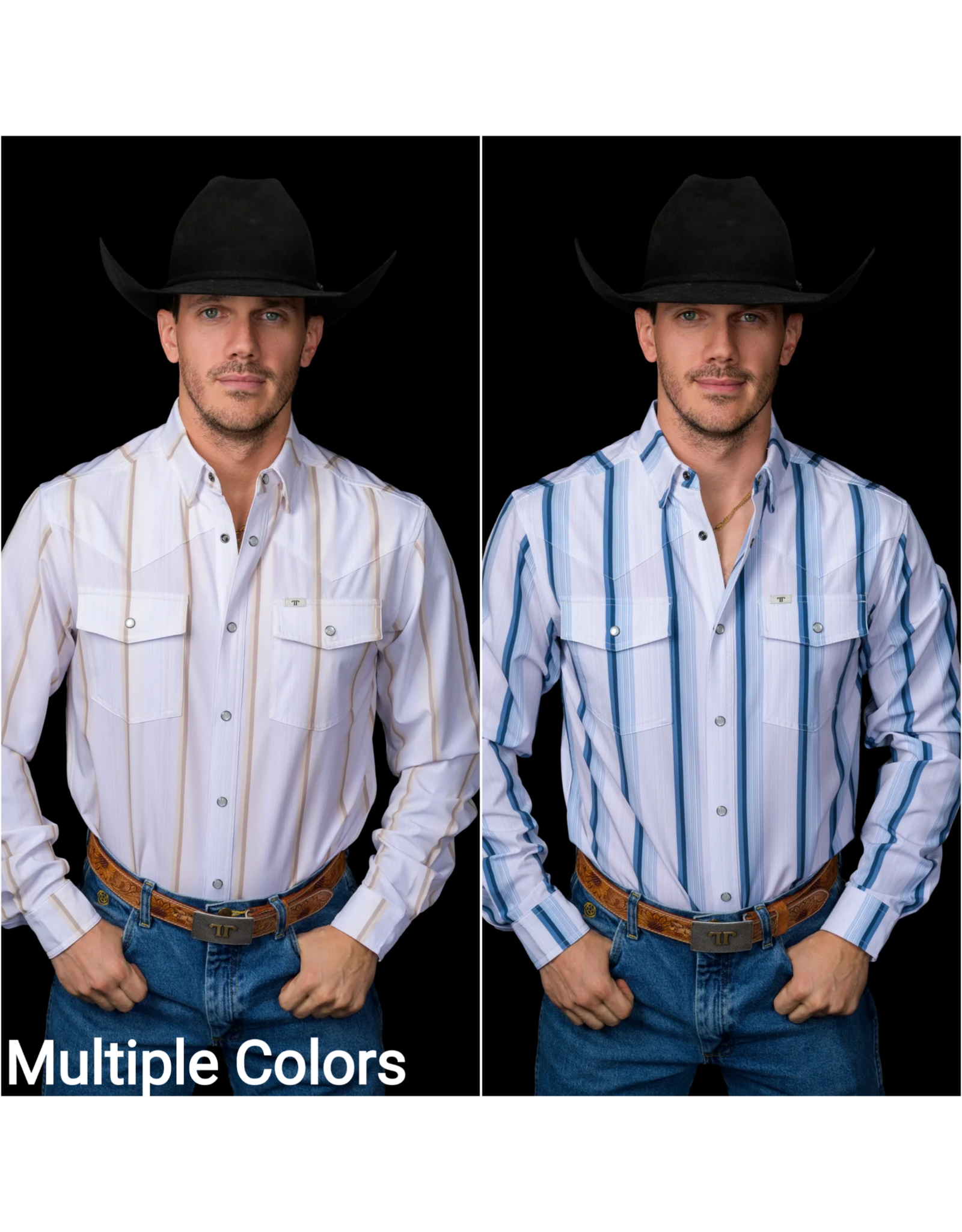 Ferrell Tristan Long Sleeve Pearl Snap Shirt