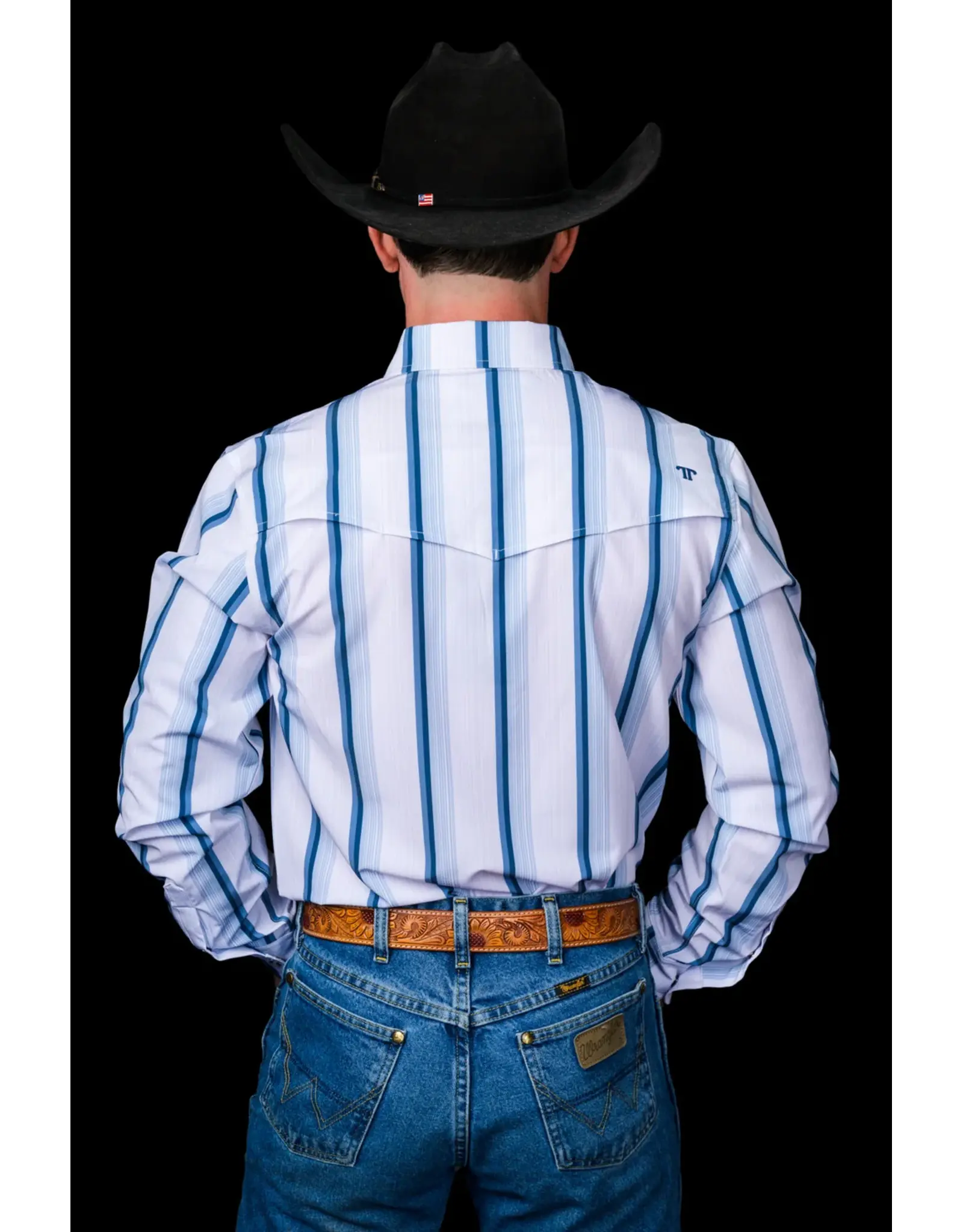 Ferrell Tristan Long Sleeve Pearl Snap Shirt