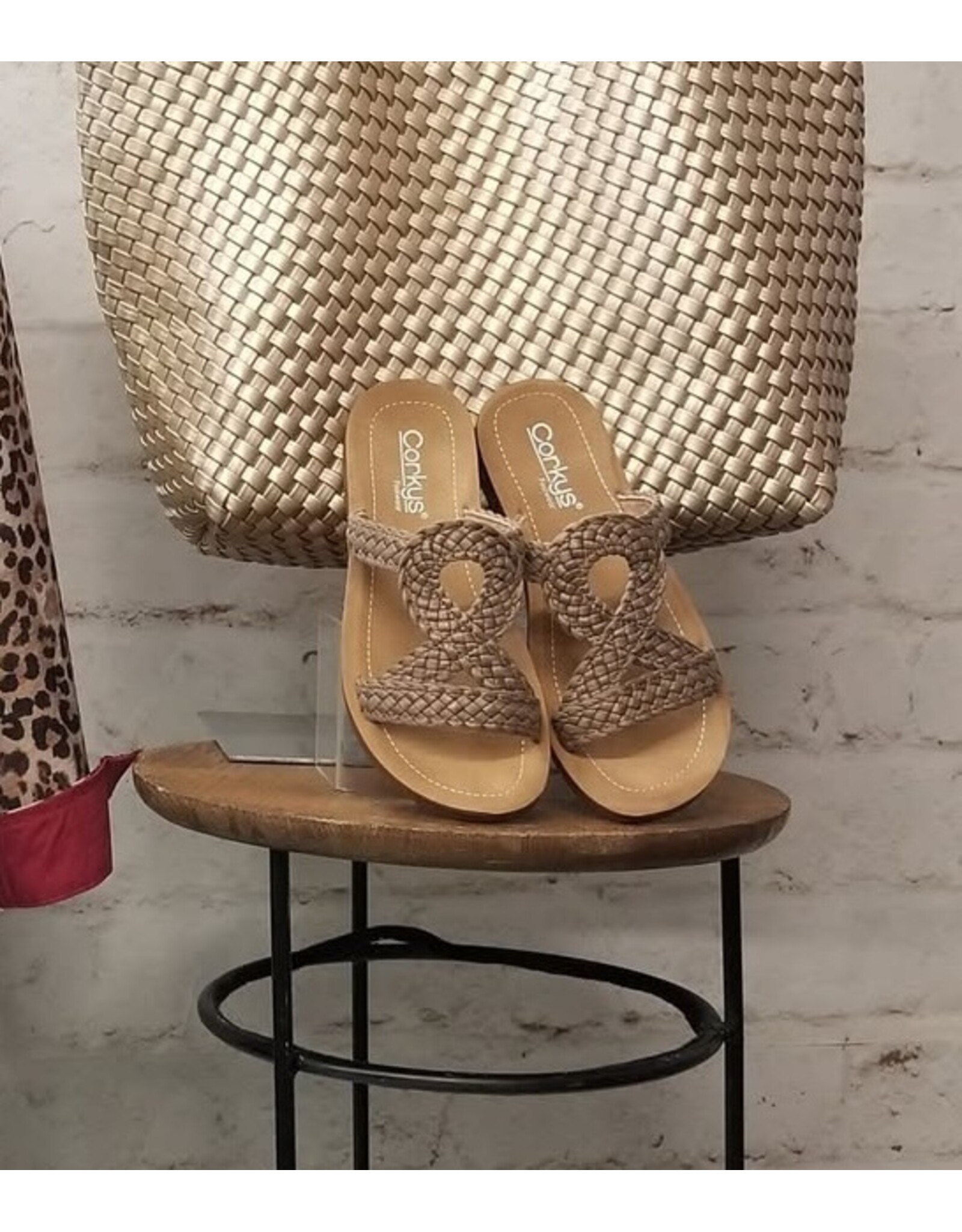 Corkys All Tangled Up Bronze Sandal