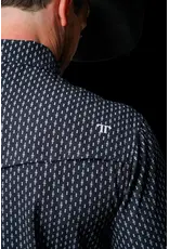 Ferrell Cash Short Sleeve Pearl Snap Shirt