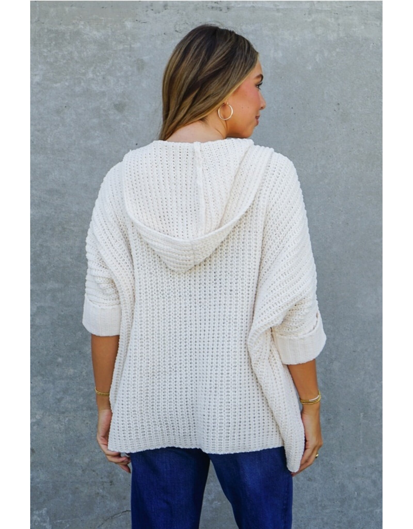 Teagan Chunky Hooded Cardigan