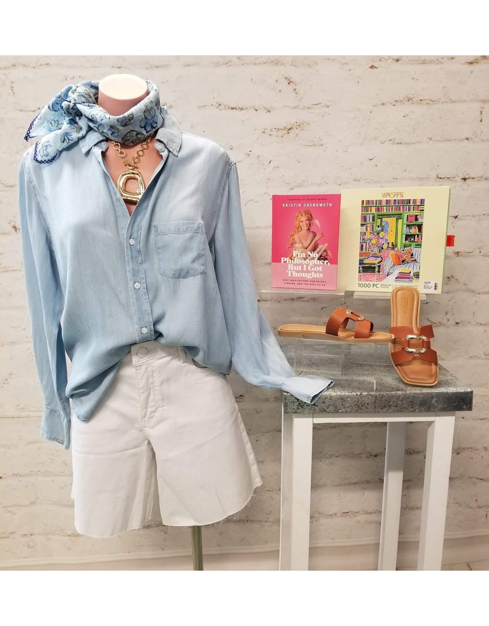 Dear John Denim Dear John Galina Shirt Skyway Wash