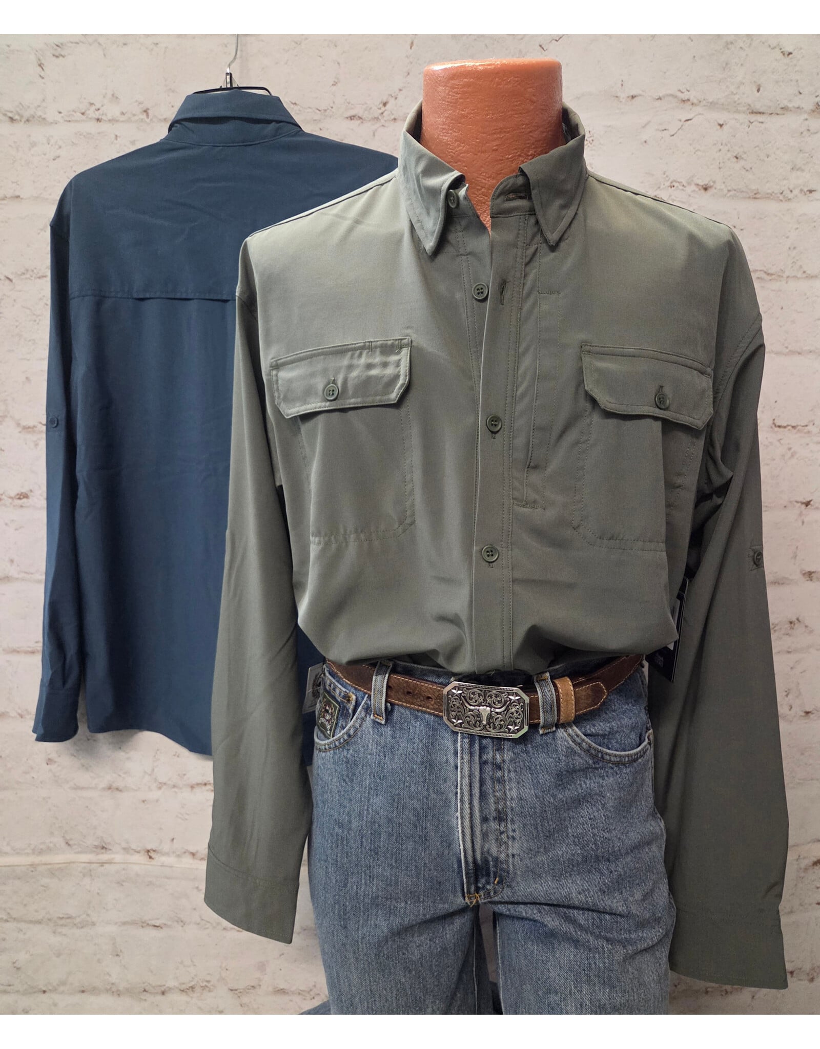 Lefty Button Up Long Sleeve Shirt
