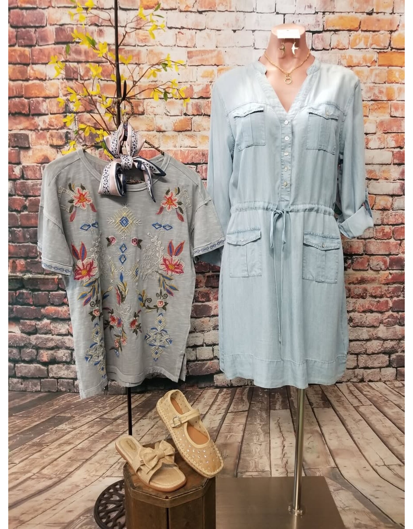 Dear John Denim Dear John Letty Dress Carolina Blue