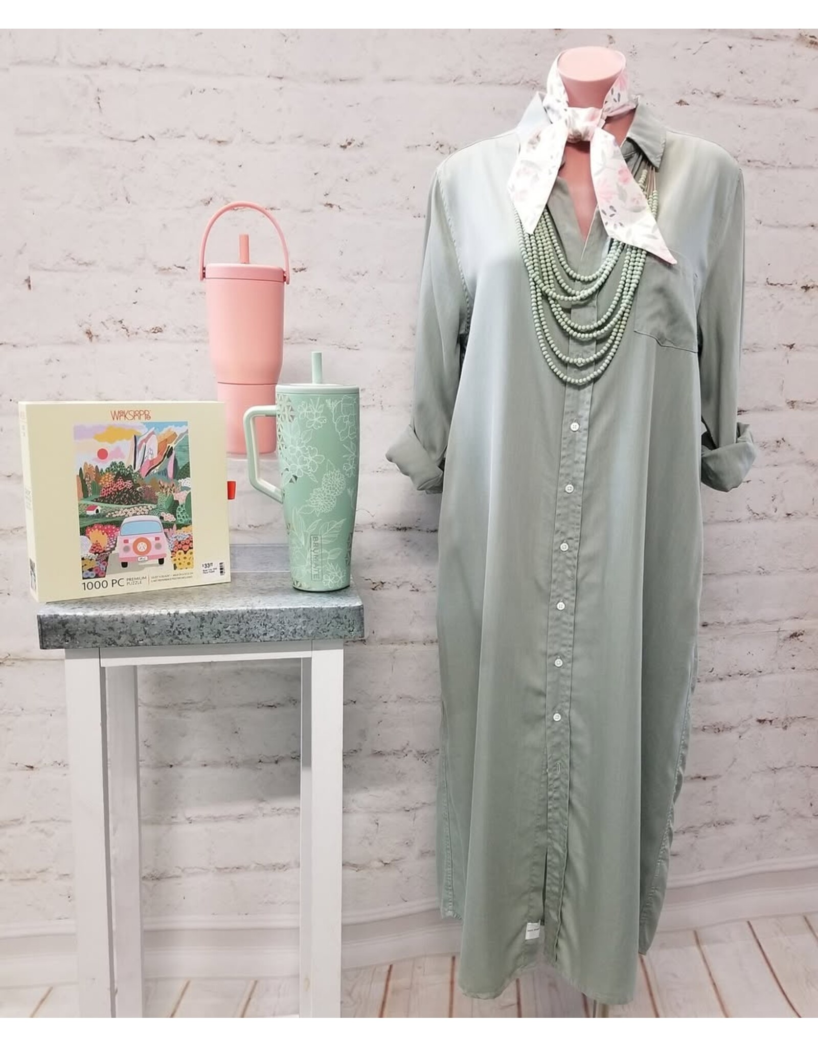 Dear John Denim Dear John Galina Tencel Shirt Dress