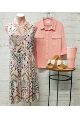 Dear John Denim Dear John Adrianna Shirt Peaches N Cream