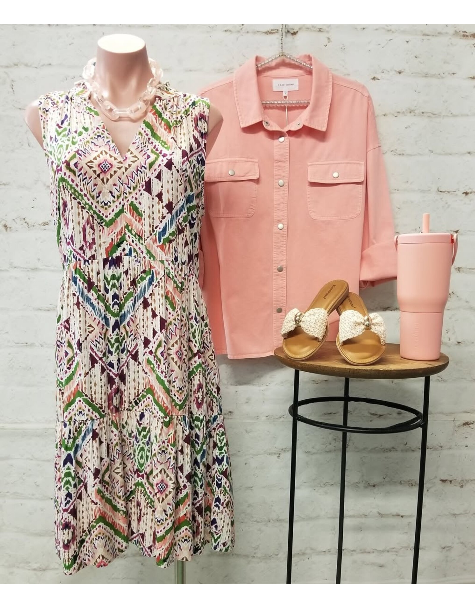 Dear John Denim Dear John Adrianna Shirt Peaches N Cream