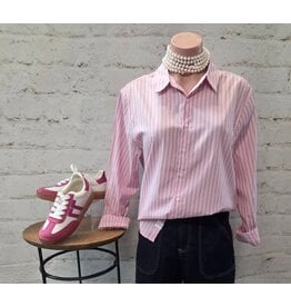 Dear John Denim Dear John Lolita Pale Lilac Stripe Shirt