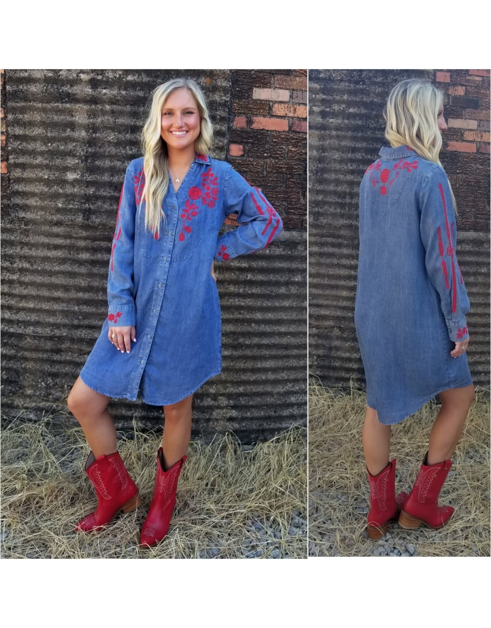 Dear John Denim Dear John Bertin Dress Independence Blue