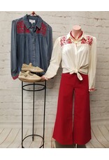 Dear John Denim Dear John Nasrin Novelty Shirt Independence Blue