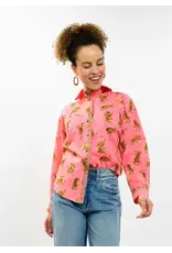 Ivy Jane Ivy Jane Tiger Camp Shirt Coral