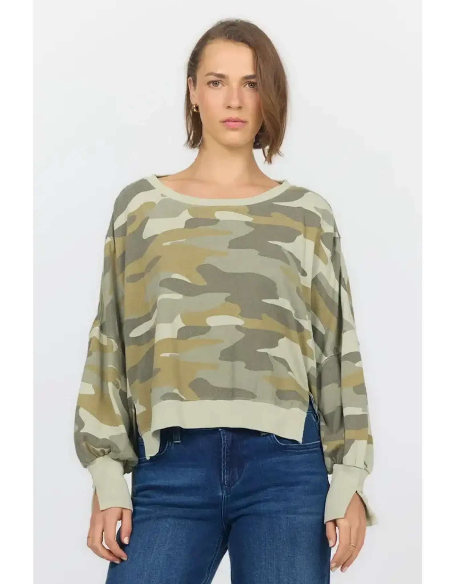 Dear John Denim Dear John Trenton Sweater Riviera Camo
