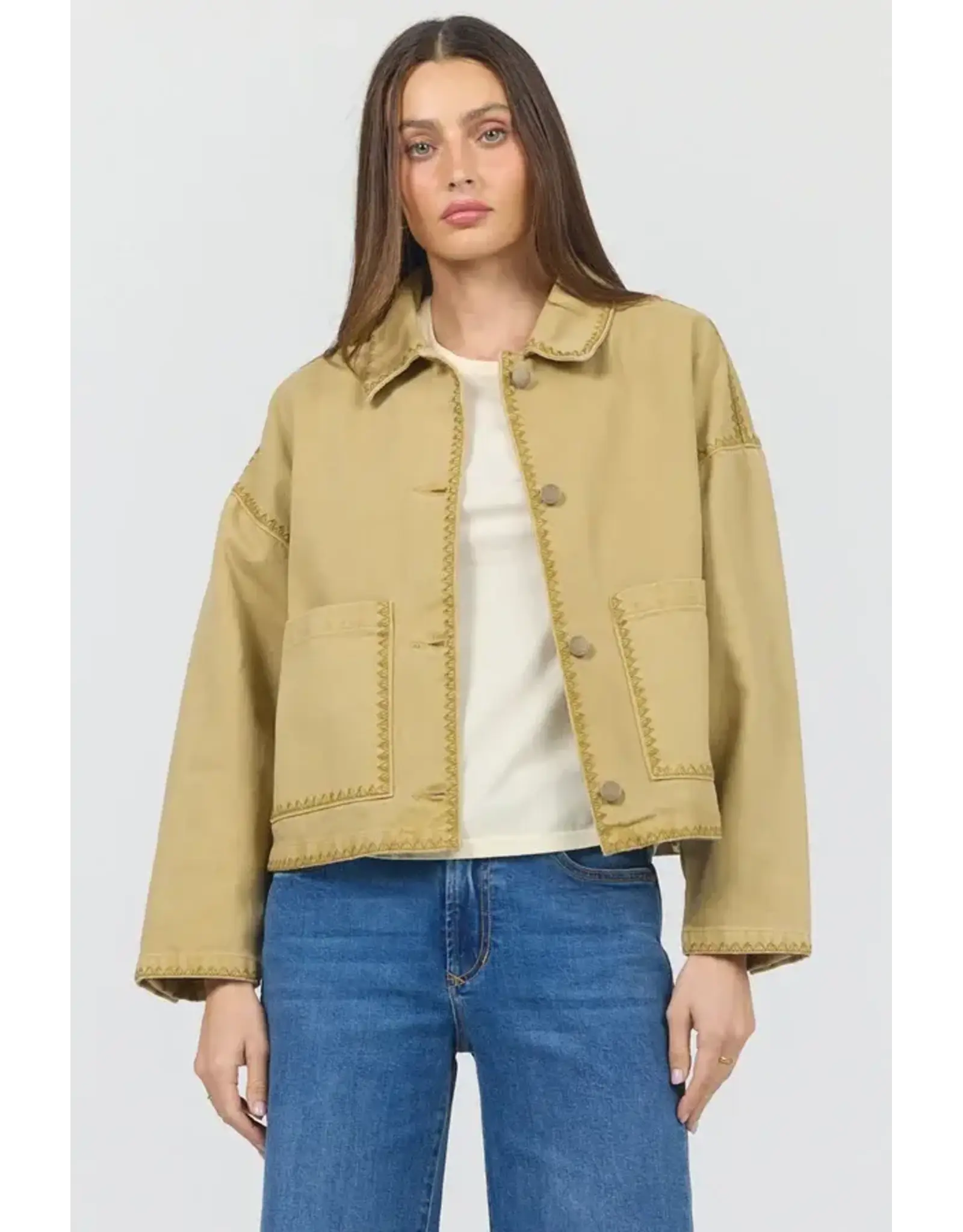 Dear John Denim Dear John Sable Jacket Khaki
