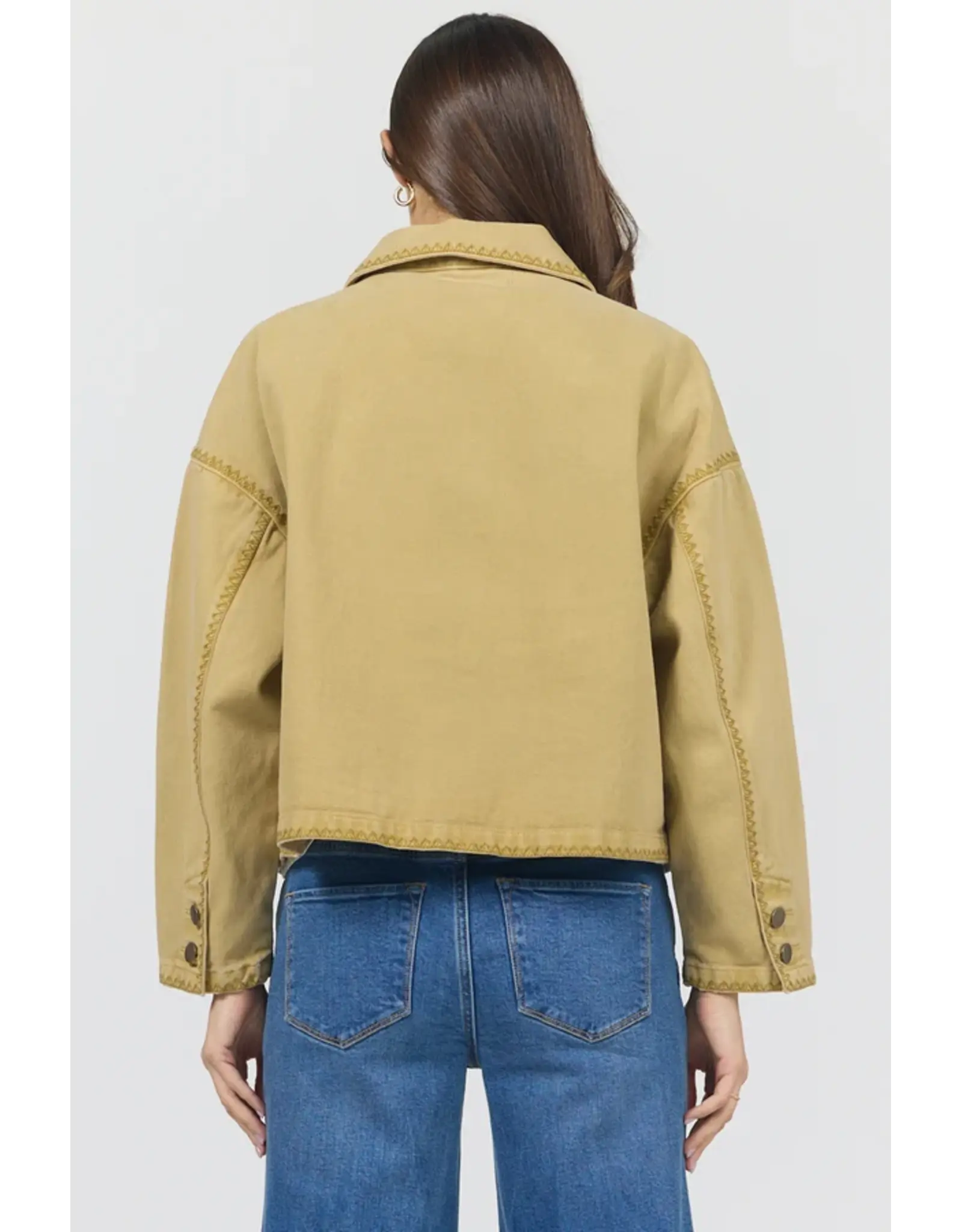 Dear John Denim Dear John Sable Jacket Khaki