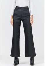 Dear John Denim Dear John Fiona Regular Full Wide Leg High Rise Clean Hem Pants Black