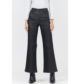 Dear John Denim Dear John Fiona Regular Full Wide Leg High Rise Clean Hem Pants Black