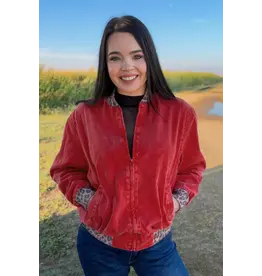 Red Dirt Road Bomber Jacket