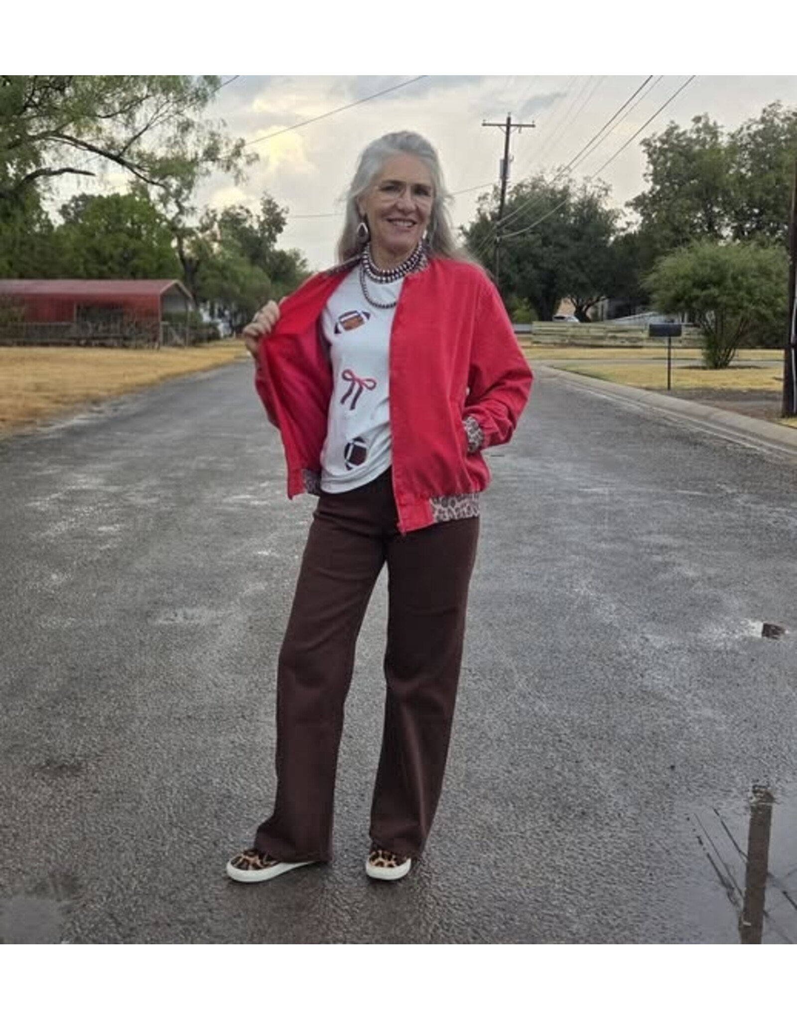 Red Dirt Road Bomber Jacket
