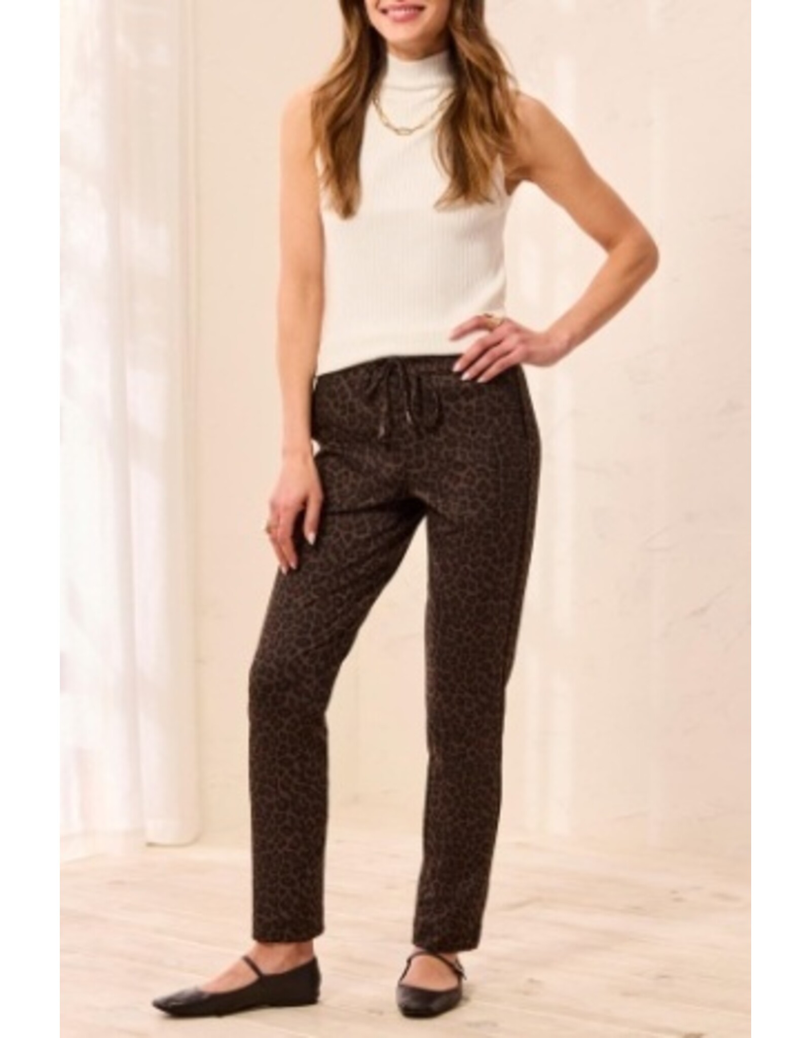Tribal Tribal Pull -On Ankle Pant Hickory