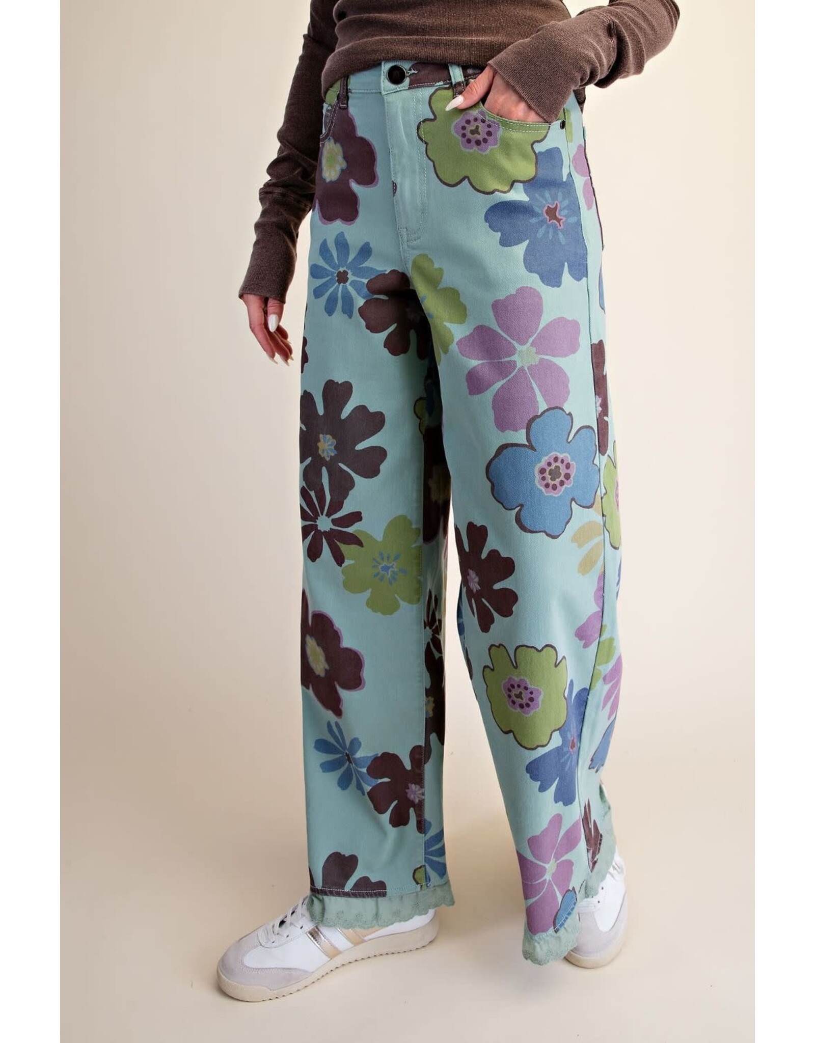 Laura Floral Jeans