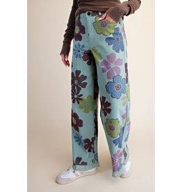 Laura Floral Jeans