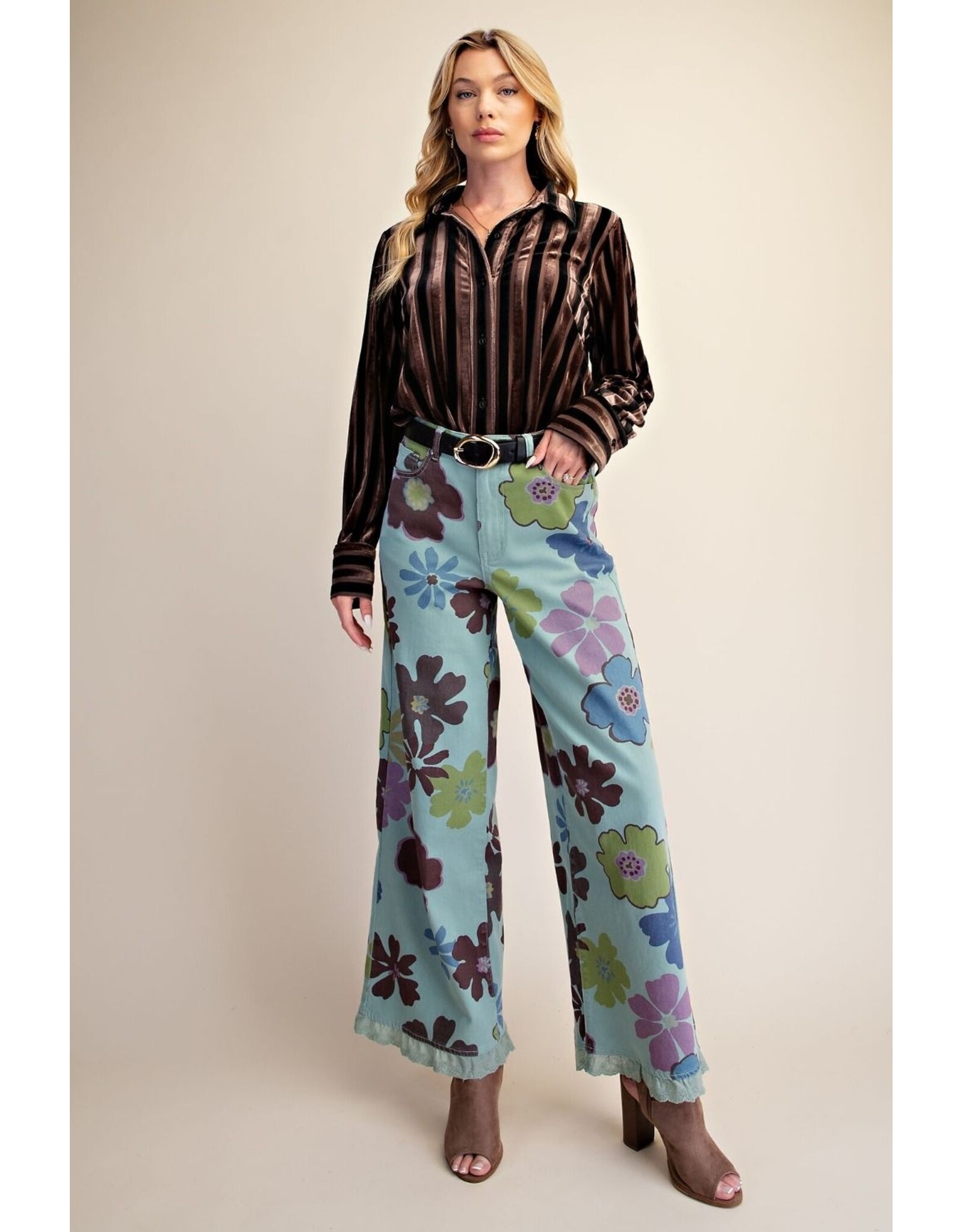 Laura Floral Jeans
